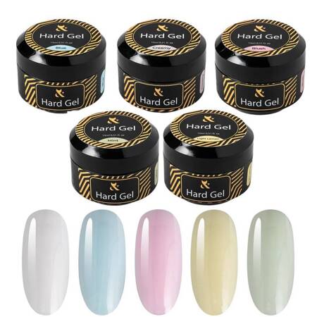 FOX Hard gel Creamy with the consistency of a nail base, 15 ml