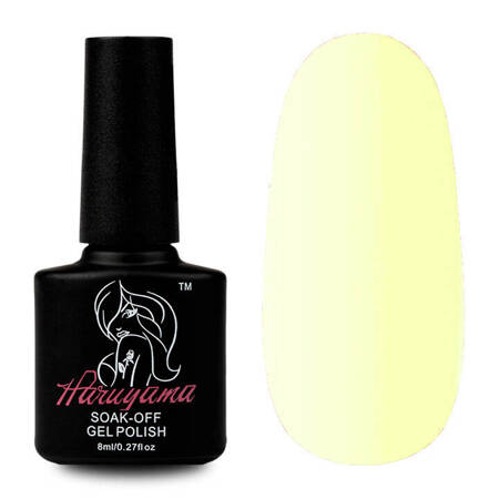 Gel Polish pastel yellow Haruyama MV028 8ml 