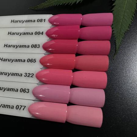 Gel Polish raspberry fuchsia Haruyama 081 8ml