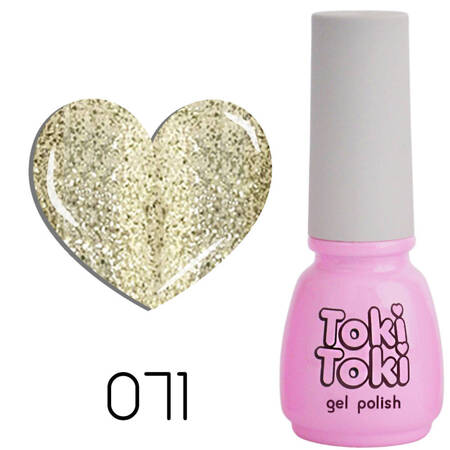 Hybrid nail Toki-Toki 71 gold liquid foil 5ml