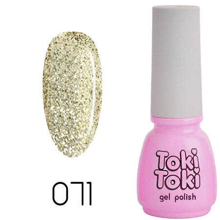 Hybrid nail Toki-Toki 71 gold liquid foil 5ml