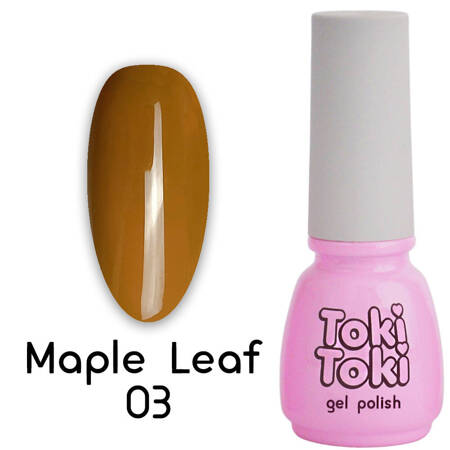 Hybrid nail Toki-Toki Maple Leaf ML03 orange-brown 5ml