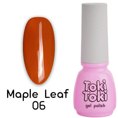 Hybrid nail Toki-Toki Maple Leaf ML06 orange-red 5ml