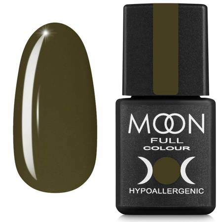 MOON FULL 425 nail polish dark green-brown 8ml