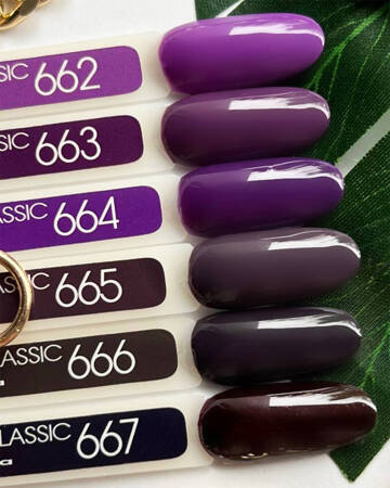 MOON FULL 664 nail polish dark amethyst 8ml