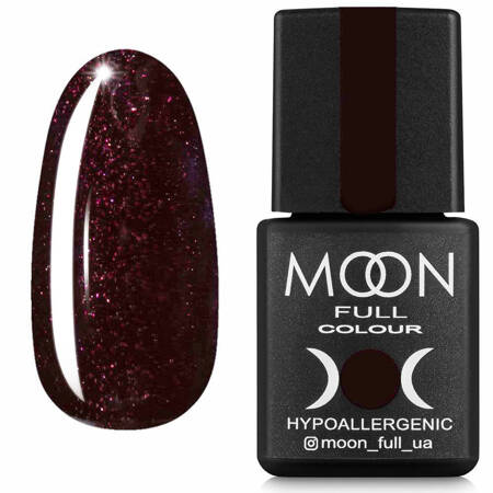 MOON FULL 668 nail polish chocolate with glitter 8ml