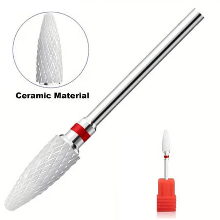 Medium red ceramic delicate cutter for removing hybrid / gel TC04-F