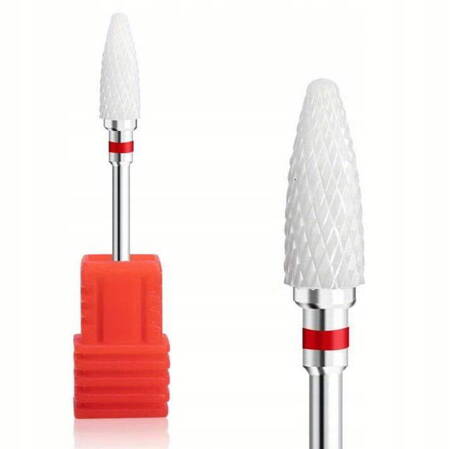 Medium red ceramic delicate cutter for removing hybrid / gel TC04-F