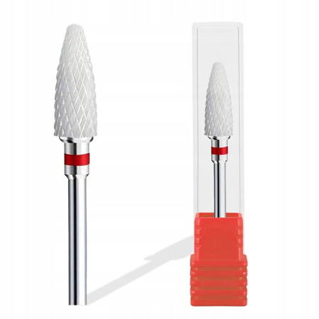 Medium red ceramic delicate cutter for removing hybrid / gel TC04-F