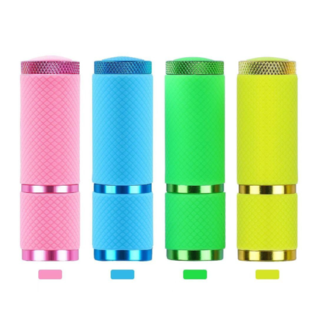 Mini UV LED flashlight for nails Yellow