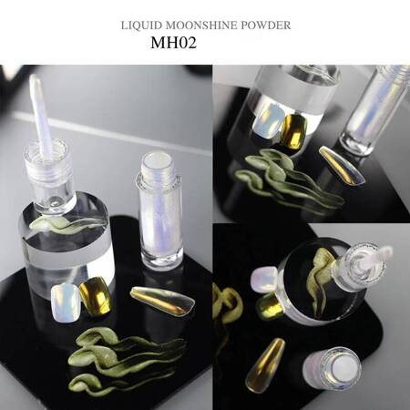 Mirror Powder Liquid Yellow-green MH02