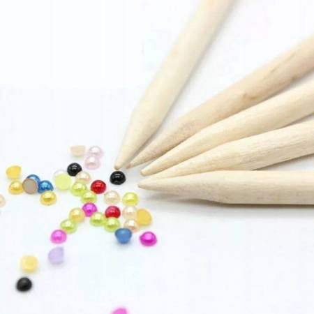 Orange sticks for manicure, set of 100 pcs.