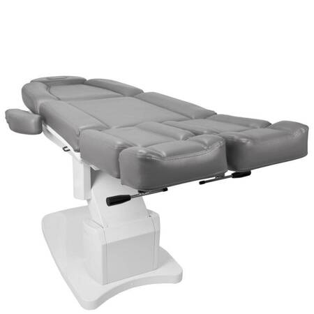 Professional electric podiatry chair for pedicure procedures AZZURRO 708AS PEDI, gray (3 motors)