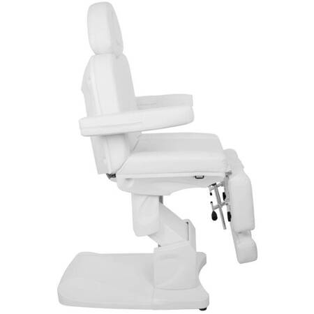 Professional electric podiatry chair for pedicure procedures AZZURRO 708AS PEDI, white (3 motors)