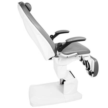 Professional electric podiatry couch-chair for pedicure procedures AZZURRO 709A (3 motors), gray