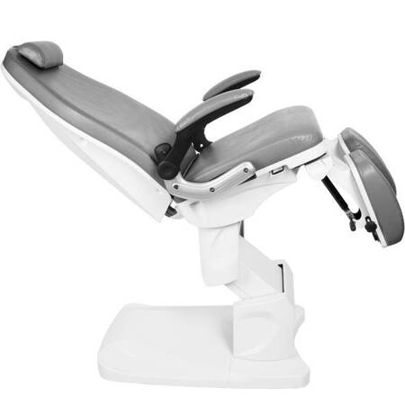 Professional electric podiatry couch-chair for pedicure procedures AZZURRO 709A (3 motors), gray