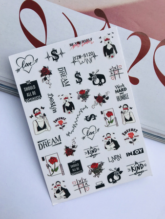 Self-adhesive nail stickers dream YZW-S120