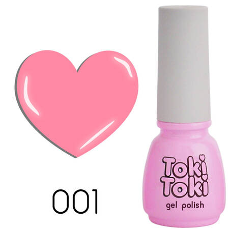 Toki-Toki 01 pink hybrid nail polish 5ml