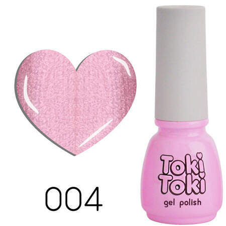 Toki-Toki 04 pearl pink hybrid nail polish 5ml