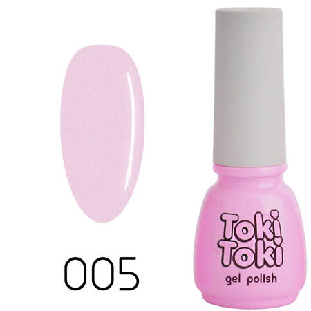 Toki-Toki 05 pink peach hybrid nail polish 5ml