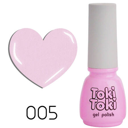 Toki-Toki 05 pink peach hybrid nail polish 5ml