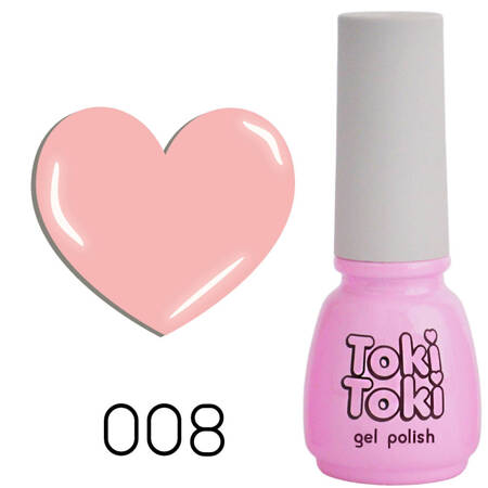 Toki-Toki 08 powder pink hybrid nail polish 5ml