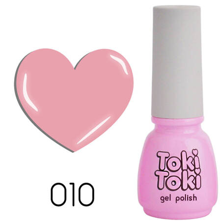 Toki-Toki 10 pink california hybrid nail polish 5ml