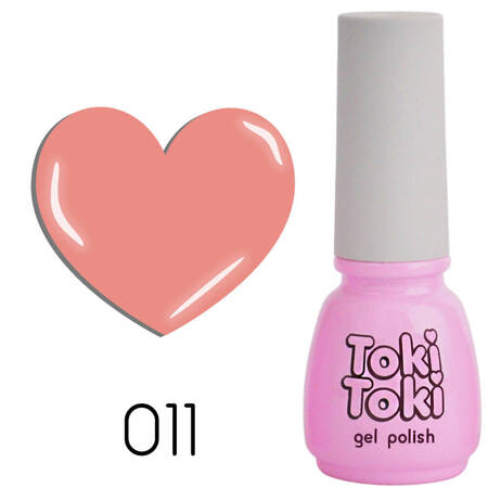 Toki-Toki 11 salmon pink hybrid nail polish 5ml