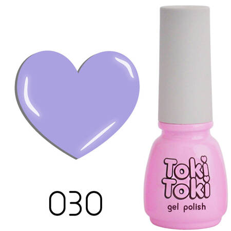 Toki-Toki 30 purple lavender hybrid nail polish 5ml