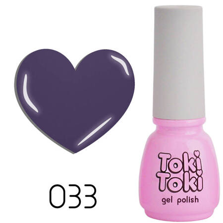 Toki-Toki 33 blue lilac hybrid nail polish 5ml