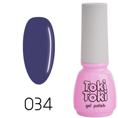 Toki-Toki 34 plum hybrid nail polish 5ml