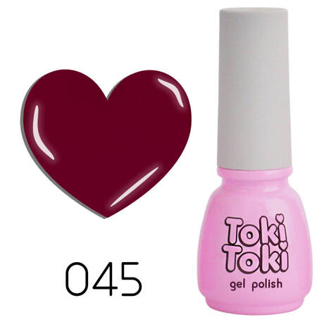 Toki-Toki 45 cherry hybrid nail polish 5ml