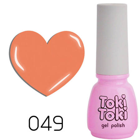 Toki-Toki 49 coral hybrid nail polish 5ml