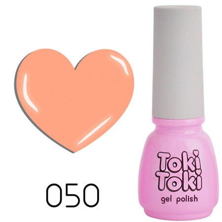 Toki-Toki 50 light coral hybrid nail polish 5ml