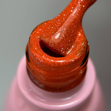 Toki-Toki Glitz GZ04 orange reflective hybrid varnish 5ml