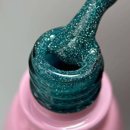 Toki-Toki Glitz GZ06 green reflective hybrid varnish 5ml