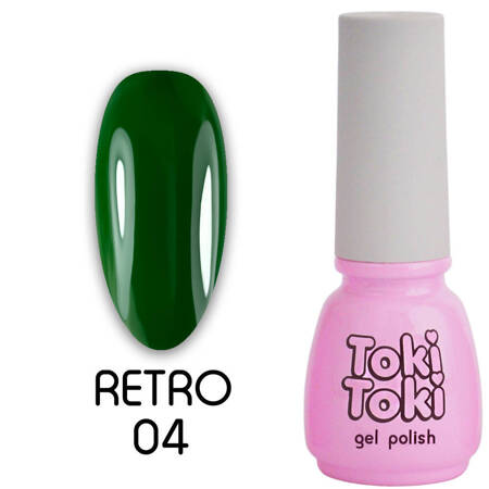 Toki-Toki Retro RT04 hybrid nail polish green 5ml