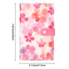 Album Organizer for Nail Stickers 20 Sheets 120 Windows Pink