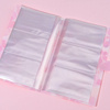 Album Organizer for Nail Stickers 20 Sheets 120 Windows Pink