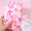 Album Organizer for Nail Stickers 20 Sheets 120 Windows Pink