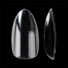 Gel nail tips Round L, transparent, 500 pcs  + ADORE Gel glue 15ml