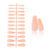 Gel tips for nail extension Soft Nude ballerina 240 pcs + ADORE Funky Tips Glue Gel 15 ml