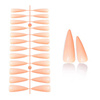 Gel tips for nail extension Soft Nude stylet 240 pcs + ADORE Funky Tips Glue Gel 15 ml