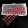 Gel tips for nail extension almond Indian Red 240 pcs