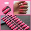 Gel tips for nail extension pink almond 240 pcs + ADORE Funky Tips Glue Gel 15 ml