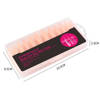 Gel tips for nail extension pink square 240 pcs