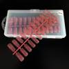 Gel tips for nail extension square Indian Red 240 pcs