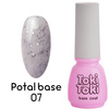 Hybrid base Toki Toki Potal Base 07 milky purple with foil flakes 5 ml