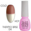 Hybrid base with thermal effect Toki Toki Thermo Base 04 brown 5 ml