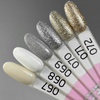 Hybrid nail Toki-Toki 69 silver fine holographic glitter 5ml